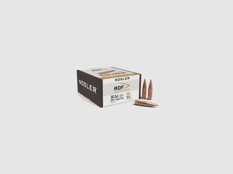 Nosler bullet .30/.308 RDF 210GR HPBT 100 pieces