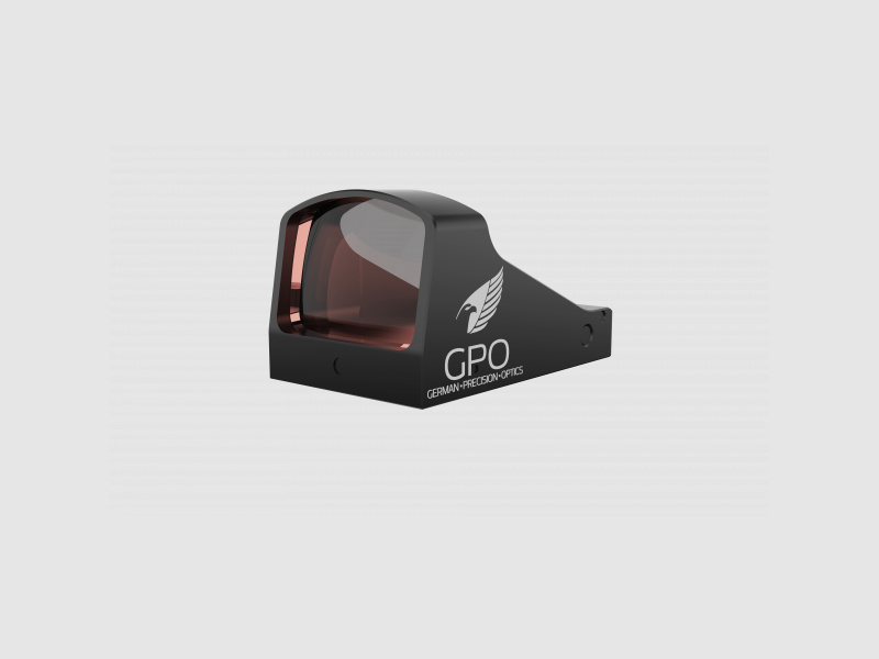 GPO SPECTRA PISTOL DOT - REFLEXVISIER MIT PICATINNY-ADAPTER - 3 MOA