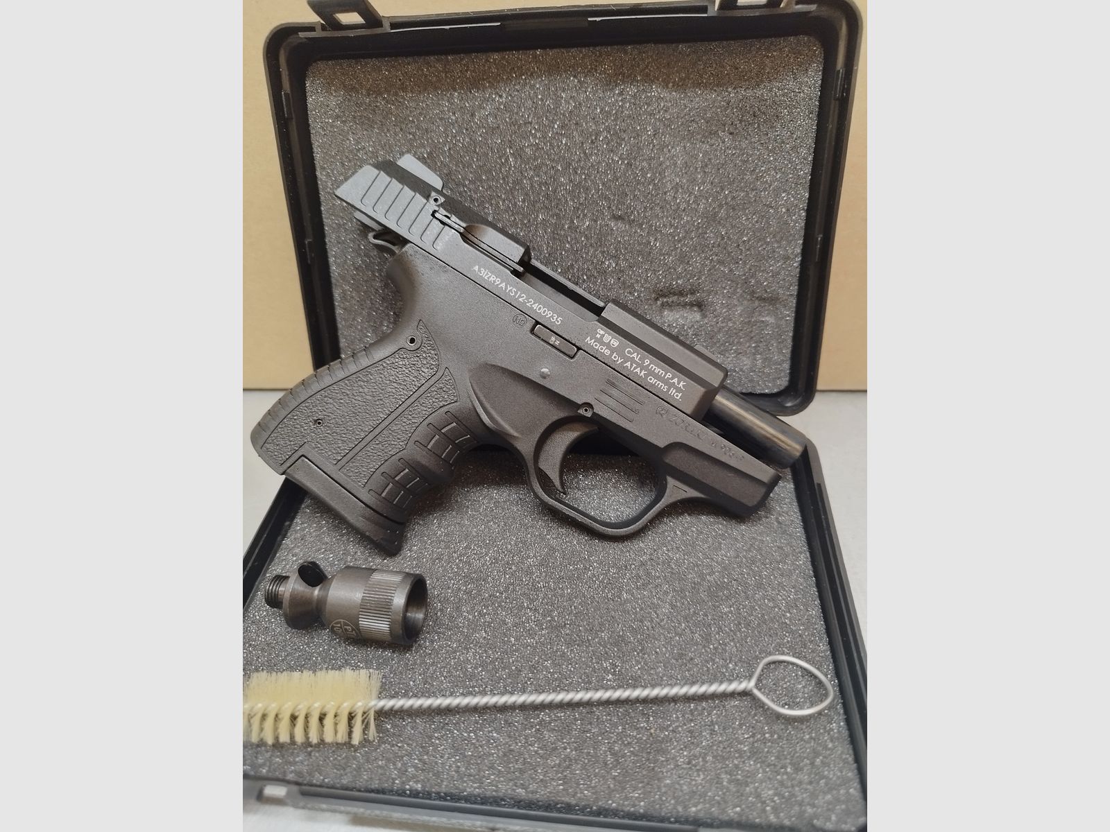 Zoraki 906 pistola a salve 9mm PAK nera !!Nuovo!!