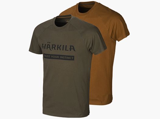 Härkila Logo T-Shirt 2er-pack