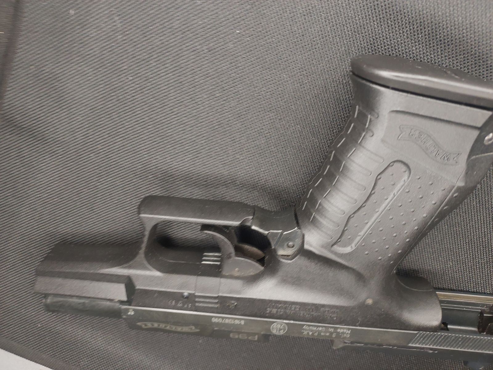 Walther P99 Schreckschuss Pistool 9mm P.A.K. (PTB 762) P 99 met Coptex Holster