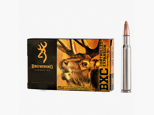 Browning .30-06 Sprg. 185GR BXC 20 Patronen