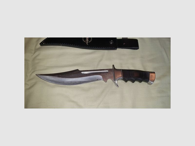 Expendables Legionär Messer Filmmesser Jagdmesser Gürtelmesser Lederscheide Machete Scheide Knife