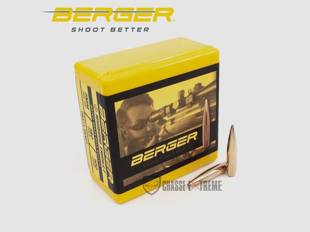 100 Geschosse BERGER Kal 7mm 180gr Hybrid Target, Bild 1 von 2