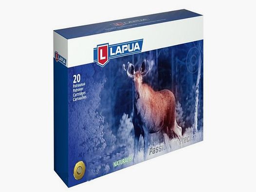 Lapua Naturalis 6,5x55 9.1g/140gr 20 stk. Blyfri Riffelpatron