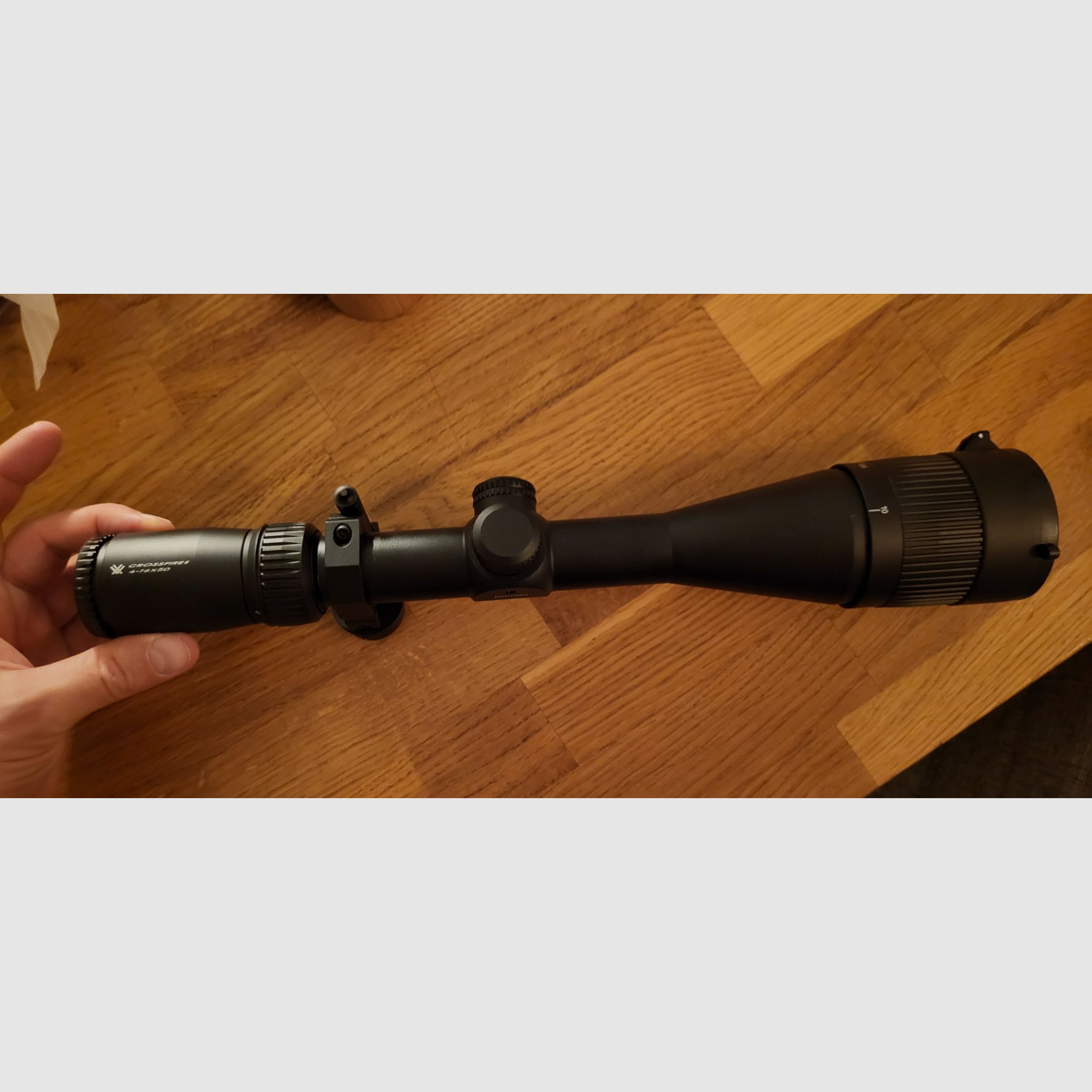 Vortex Crossfire II 4-16x50mm AO riflescope w/Dead-Hold BDC reticle, black CF2-31039