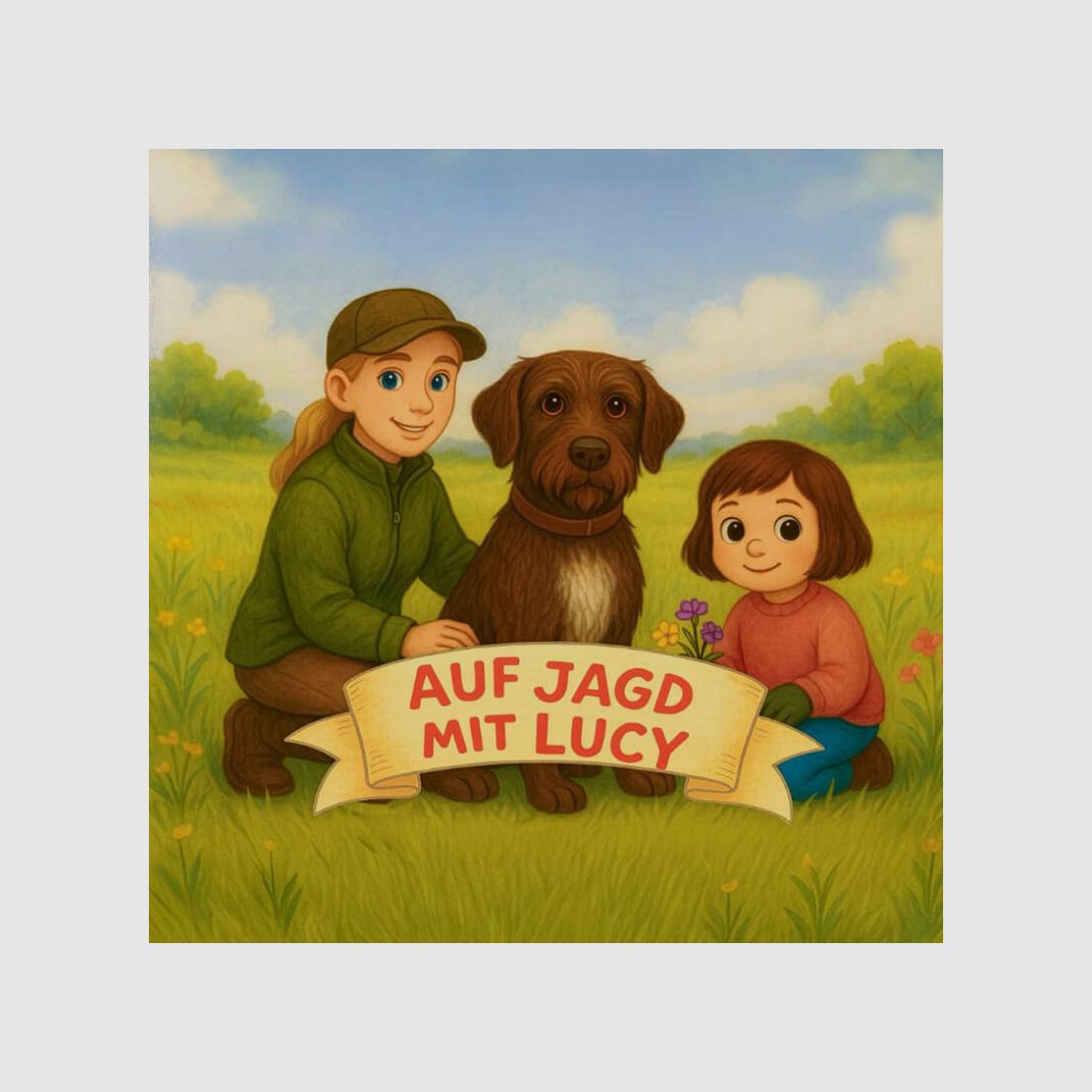 Kinderbuch "Auf Jagd mit Lucy"