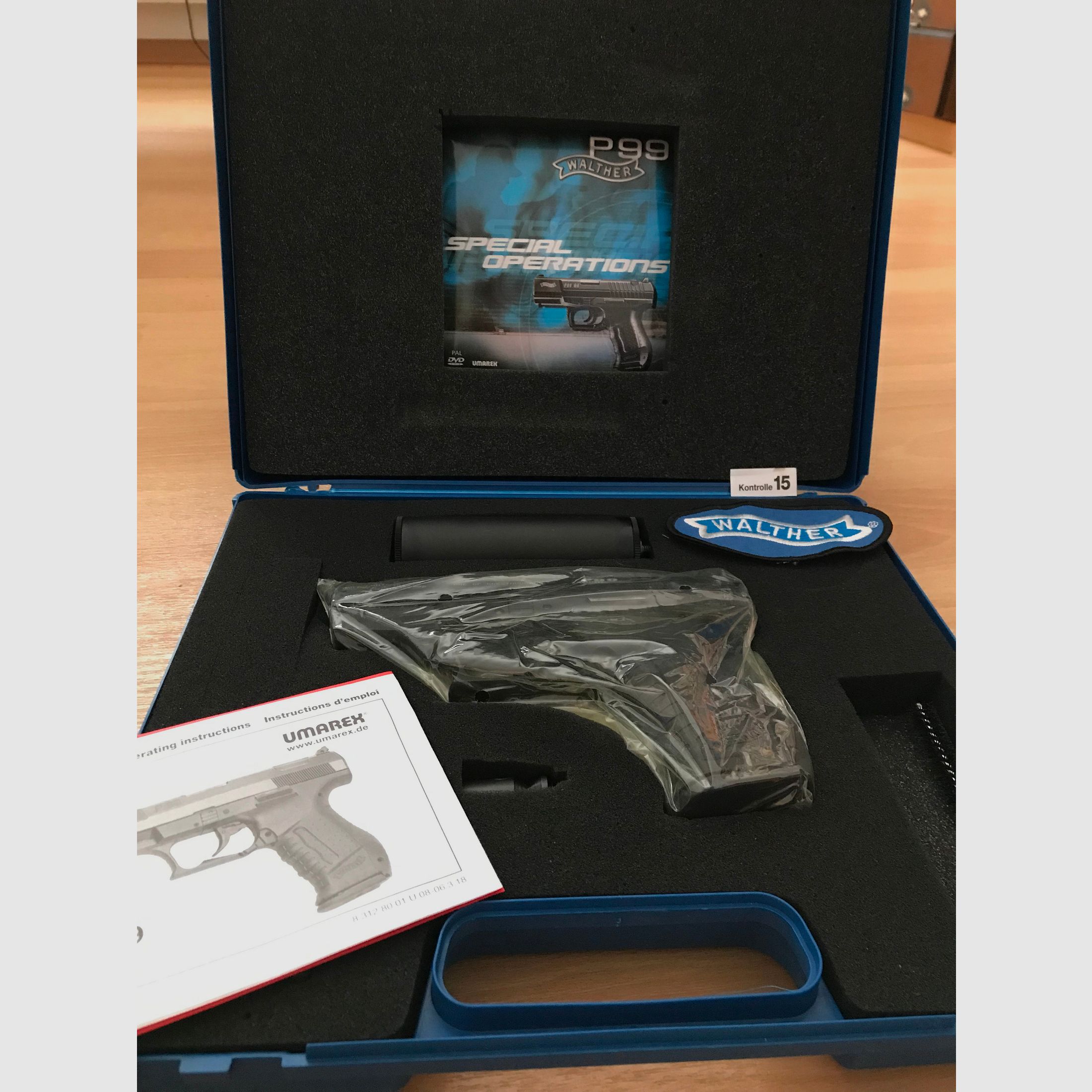 Umarex  Walther P99  9mm PAK - 312.80.01. - Sonderserie