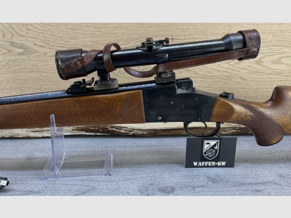 Fusil à bloc vertical - Fritz Langenhan Mod. 1936 + lunette Zielvier et .22lr