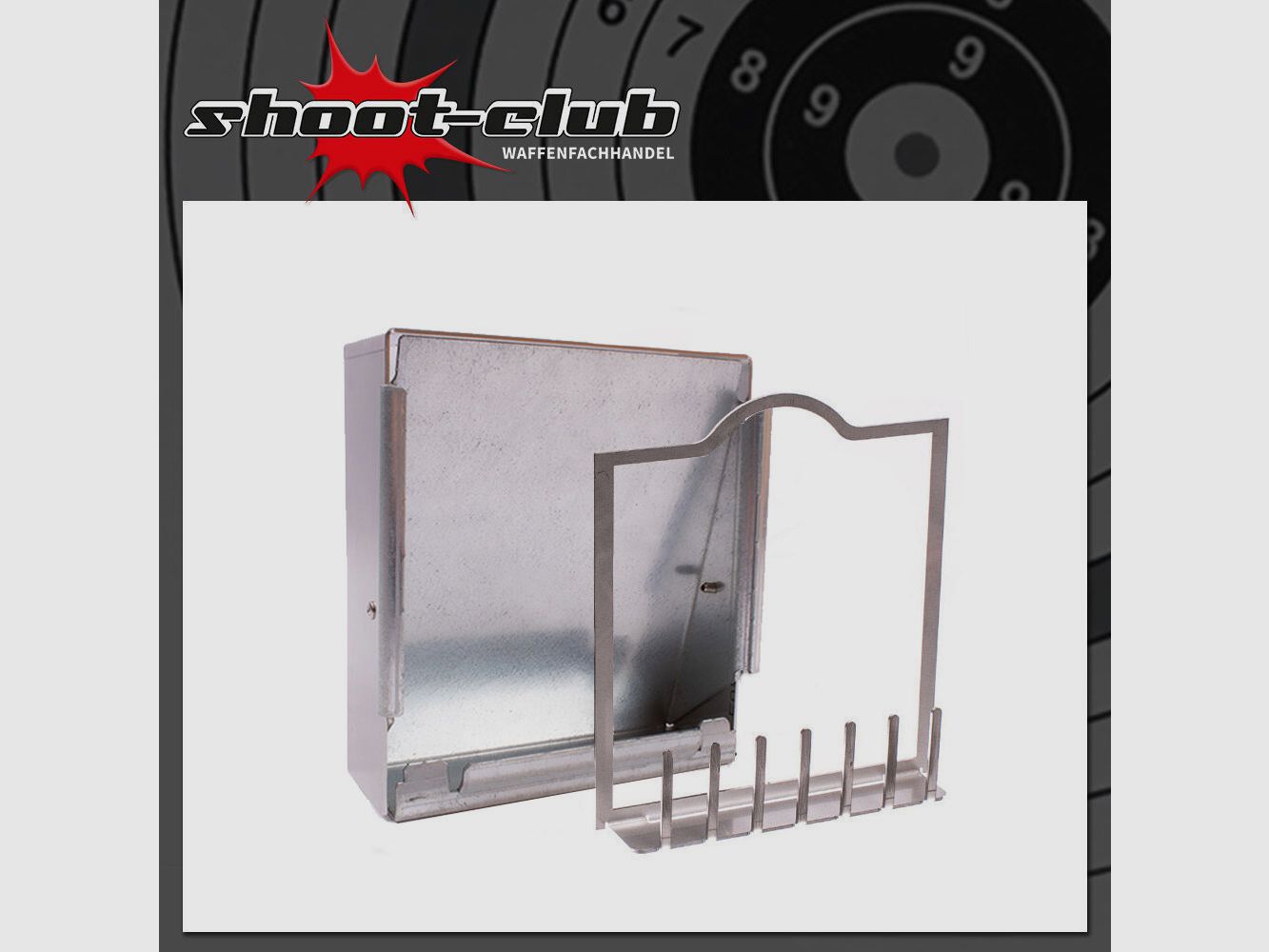 xxx stainless steel target box / bullet trap + sound tube