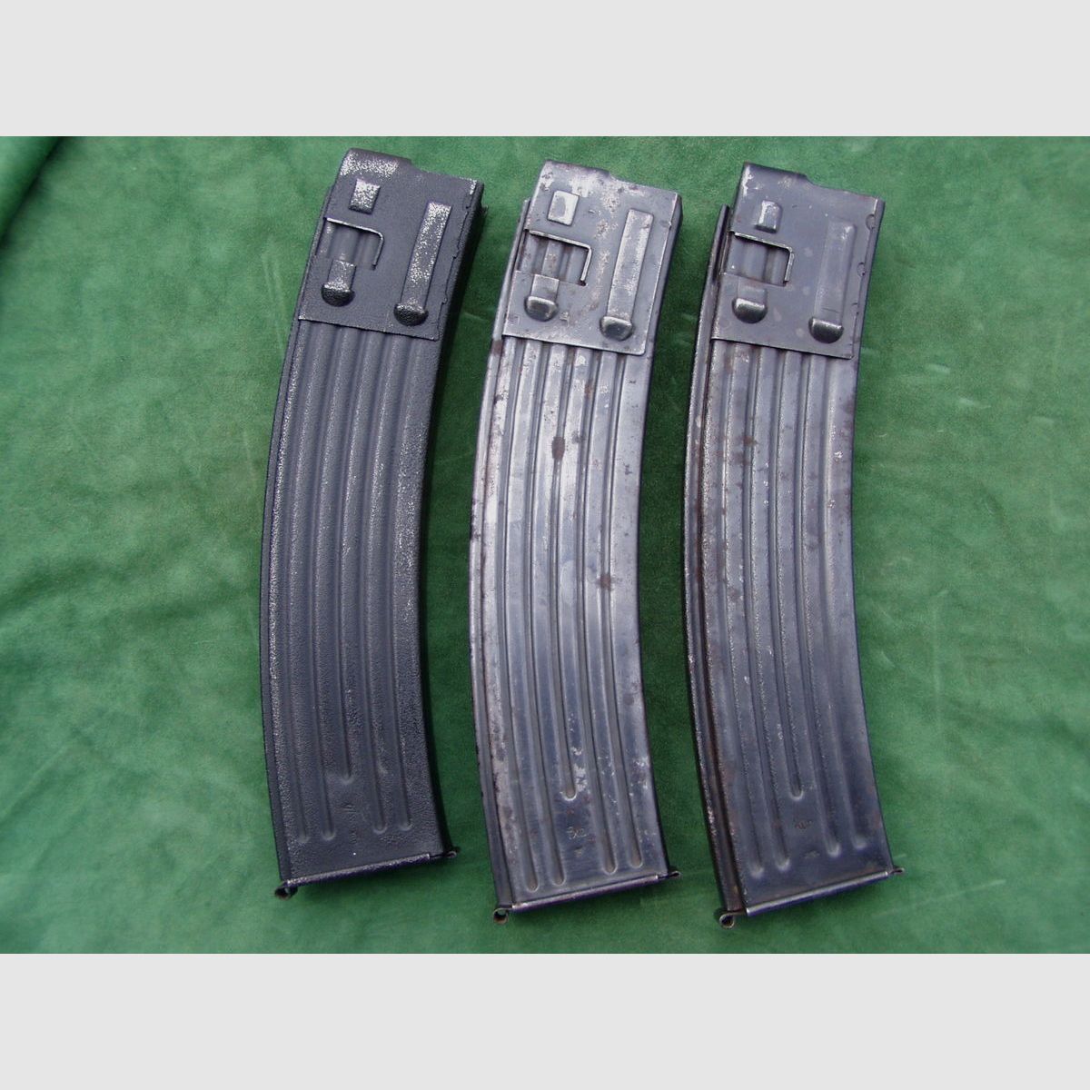 3 Magazinen MP43/MP44/STG44 aus Wk2 