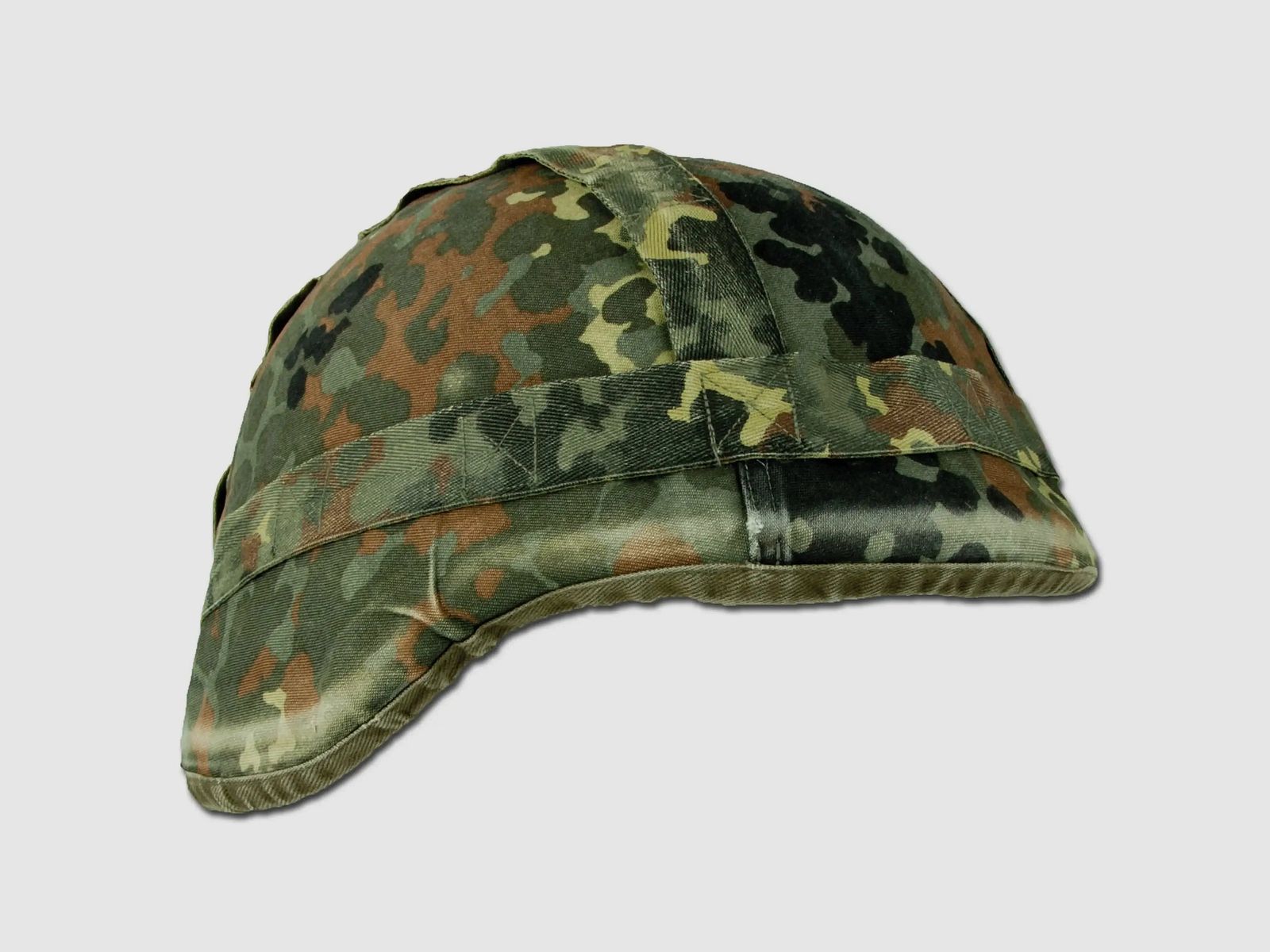 Bundeswehr Funda de Casco Original Casco de Combate Usado