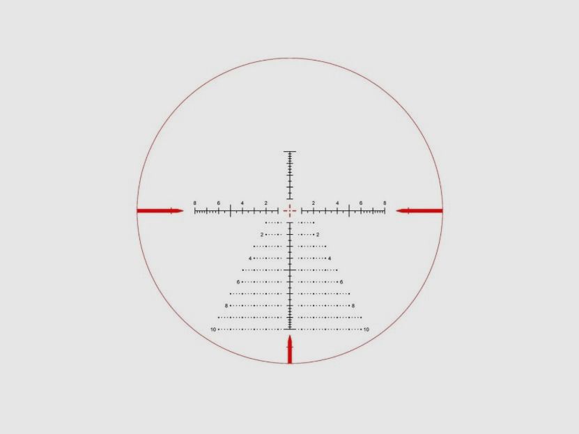 KECK Optics RS Precision - 5-25x56 FFP, IR-G2A reticle, 34mm tube