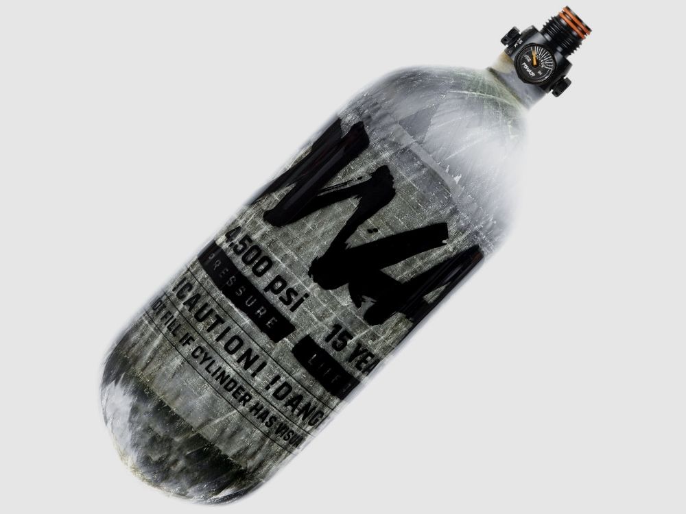 PowAir CARBON Series M2 15L / 88ci System HP Paintball 300 Bar