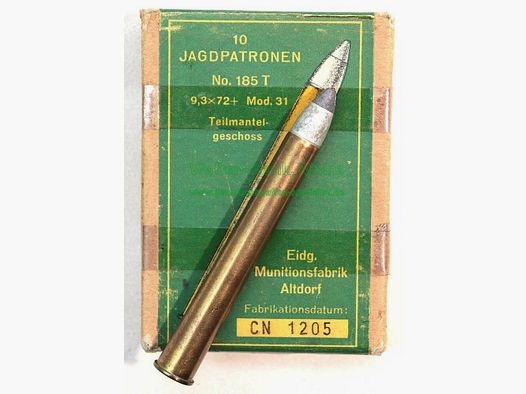 Suiza - Fabricante desconocido cartuchos de rifle