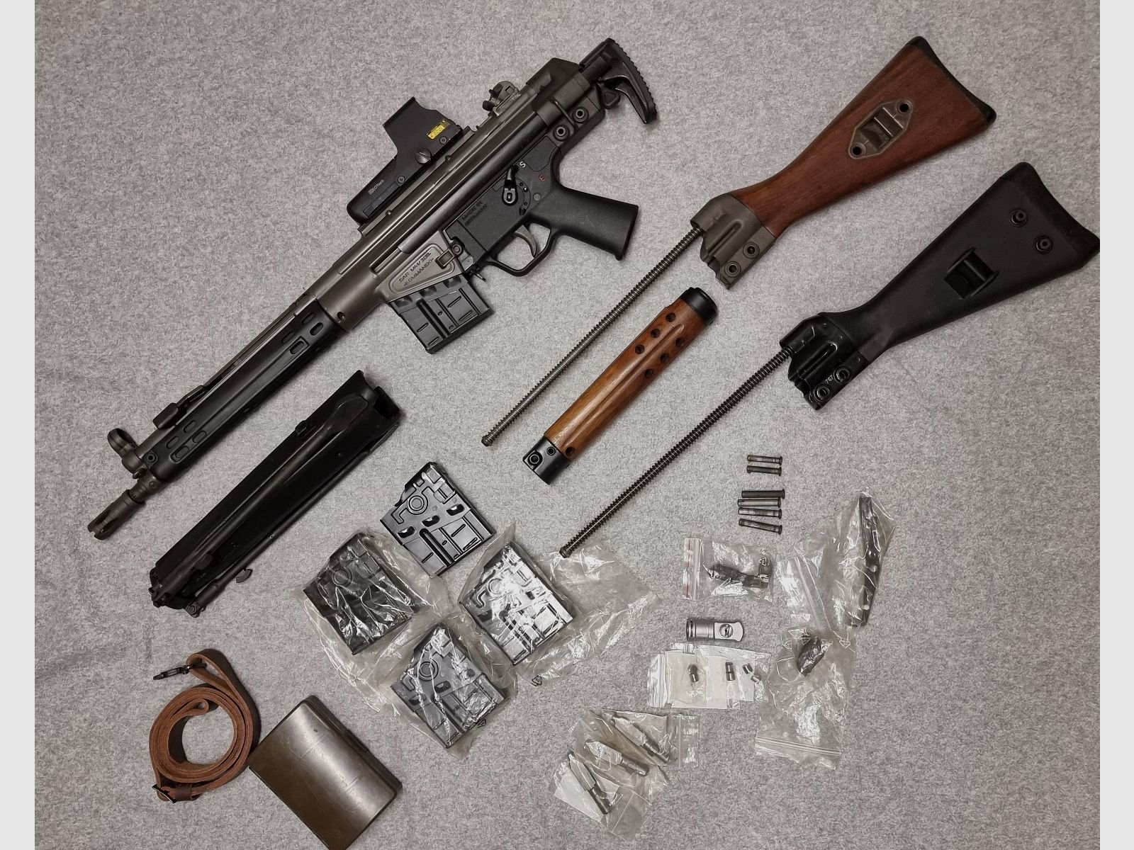 Schwaben Arms SAR M41 Kommando - wie Heckler&Koch G3K mit reichlich Zubehör! .308 Winchester  - kein Offizier