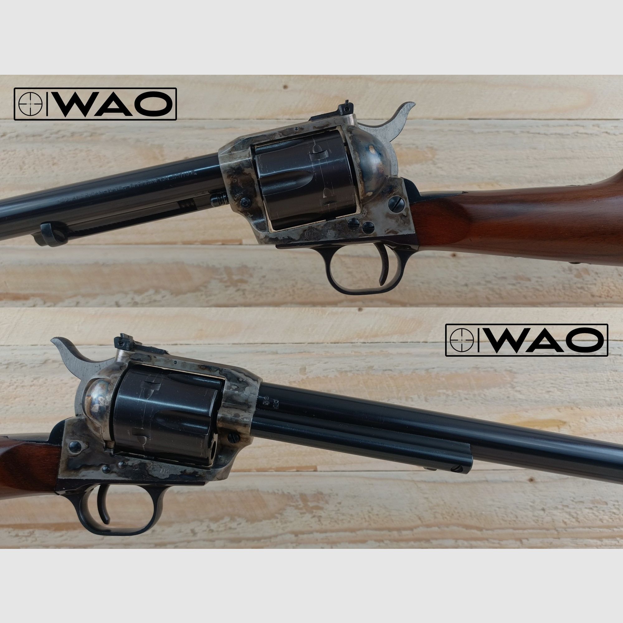 Revolverbüchse, Revolvergewehr Hege-Uberti Mod. American-Match-Carabine, Kal. .357Mag *ideal für Cowboys*