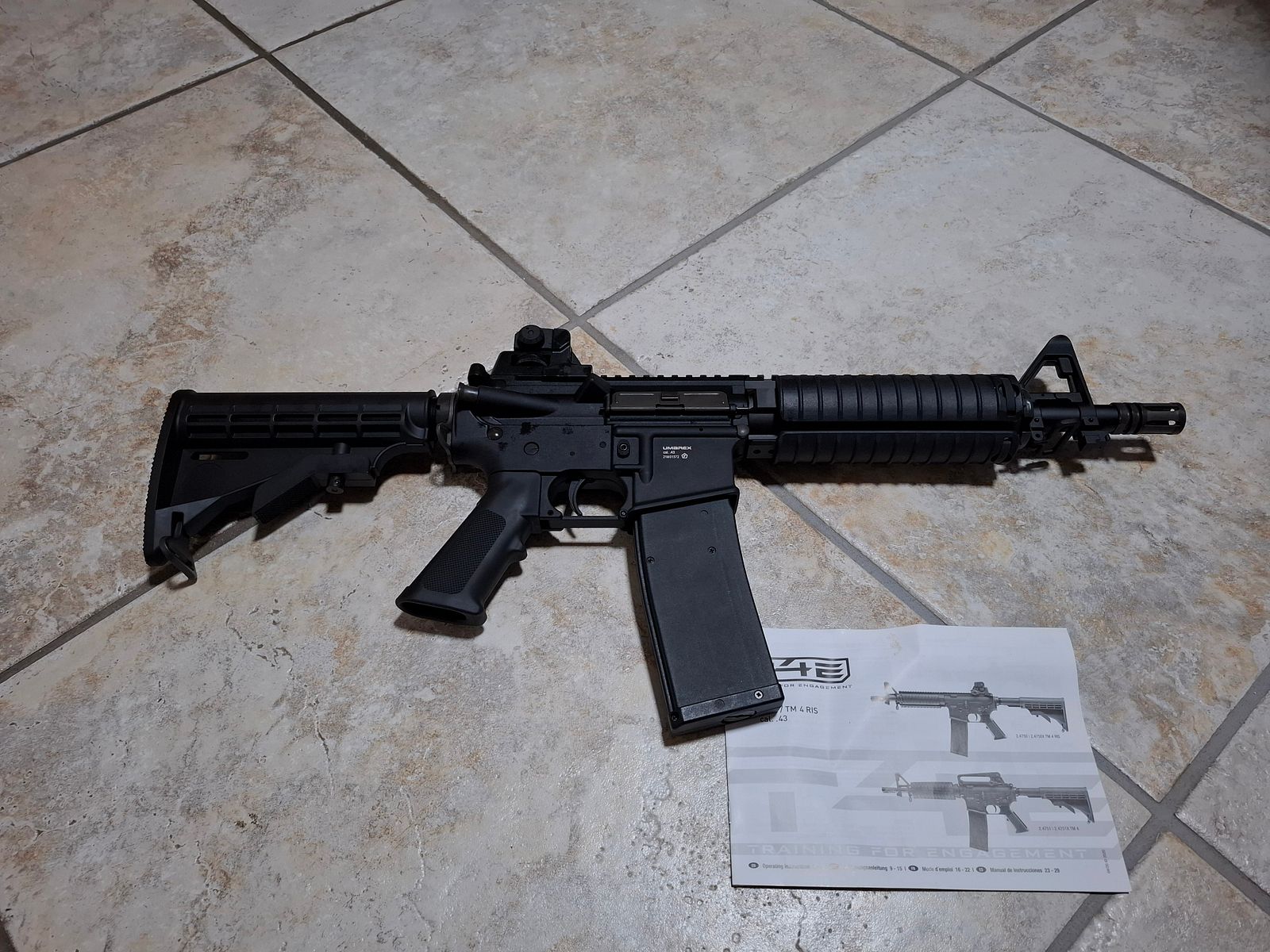 RAM-Sturmgewehr Umarex T4E TM4 Vollautomatisch .43 7,5J