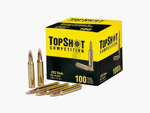 TOPSHOT Competition .223 Rem. FMJ 55grs 100 szt.