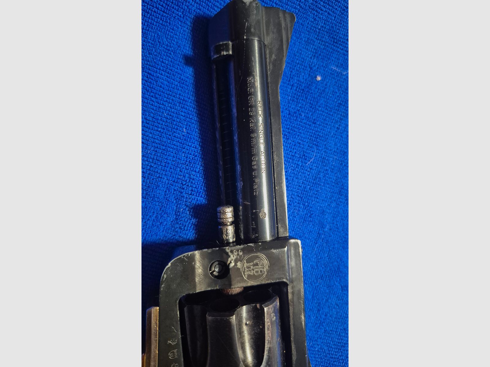 REVOLVER RECK EINZELAKTION  9 mm