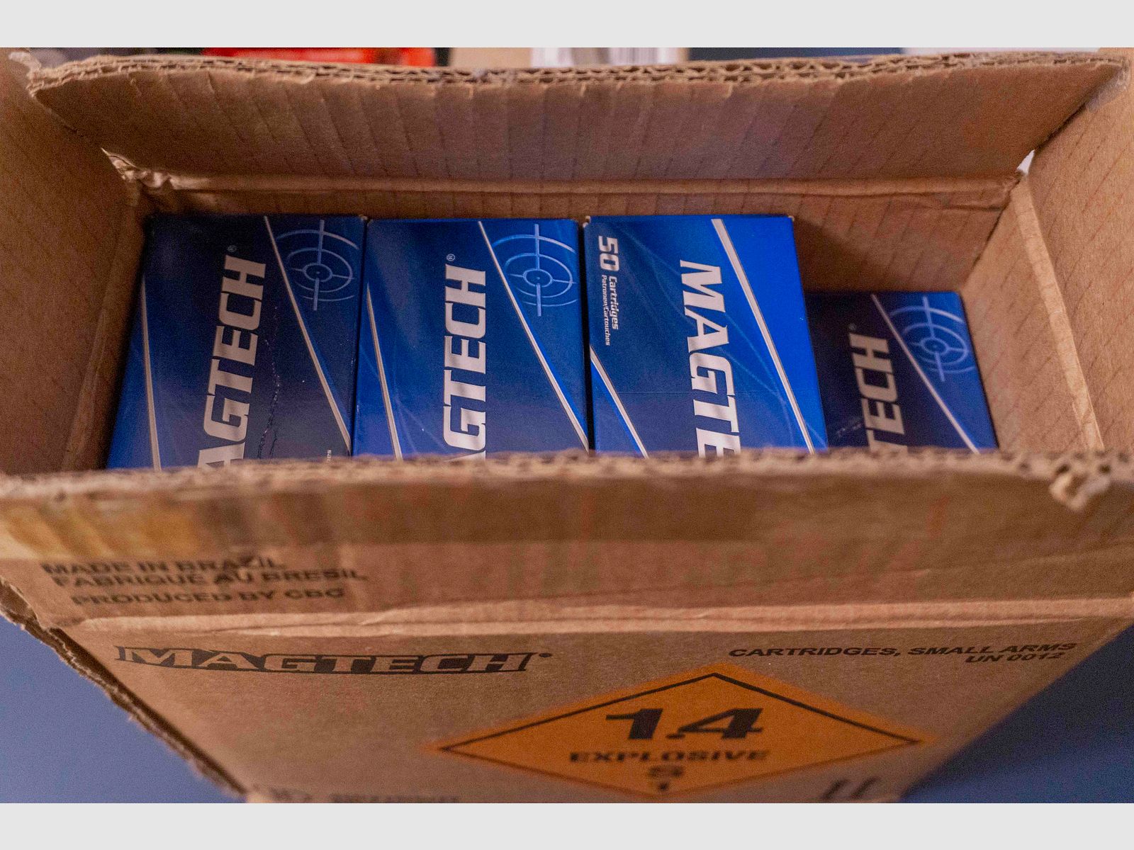 Magtech 9 mm Luger 8,0 g / 124 grs. 50 Schuss