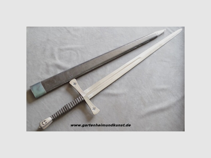 Tewkesbury Mittelalterschwert mit Scheide, 15. Jh.