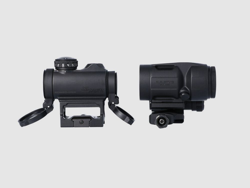 SIG SAUER	 Romeo MSR 1x20 red dot + Juliet3-Micro 3x22 Magnifier
