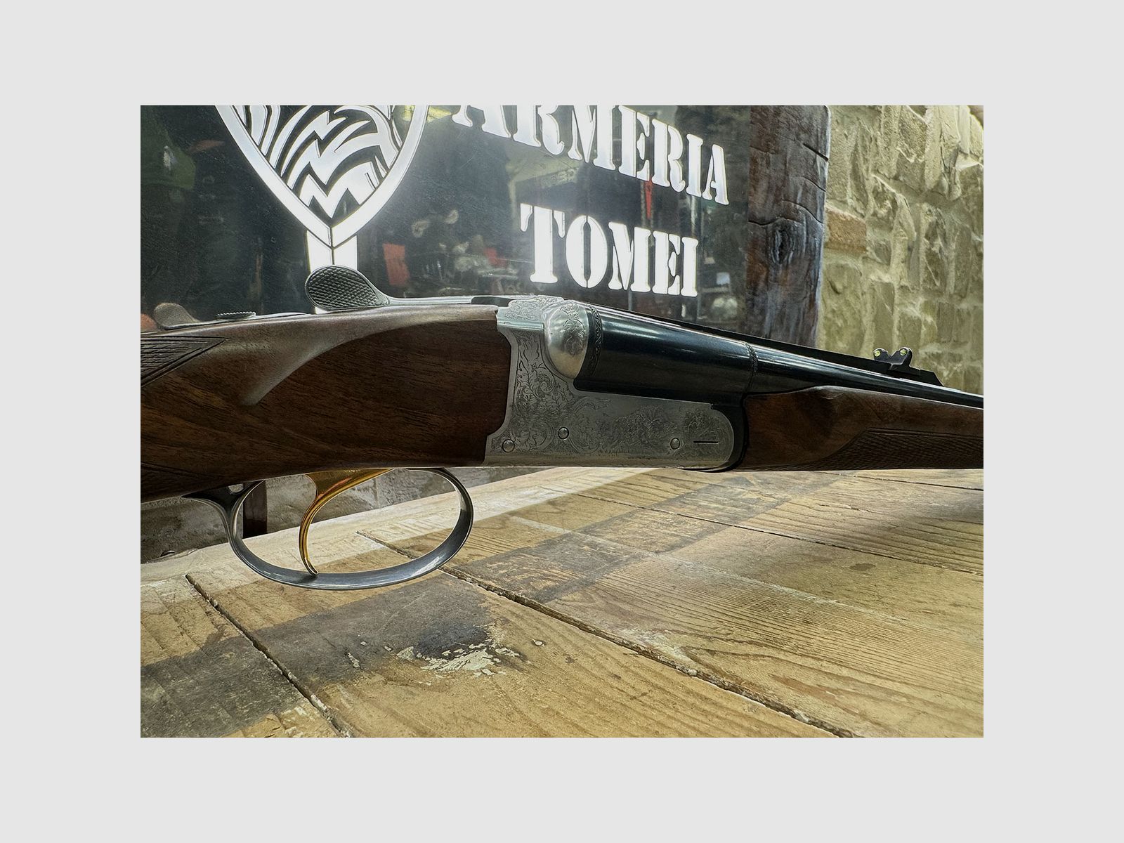 USED – SIDE-BY-SIDE SHOTGUN – SABATTI MOD. CLASSIC 92 cal. 8x57JRS, image 2 of 8