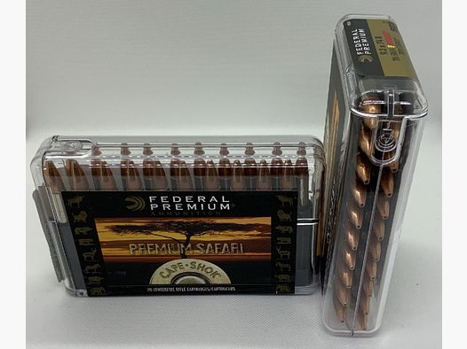 Munition Federal Premium 9,3x74R, Barnes TSX 286grs, Bleifrei!