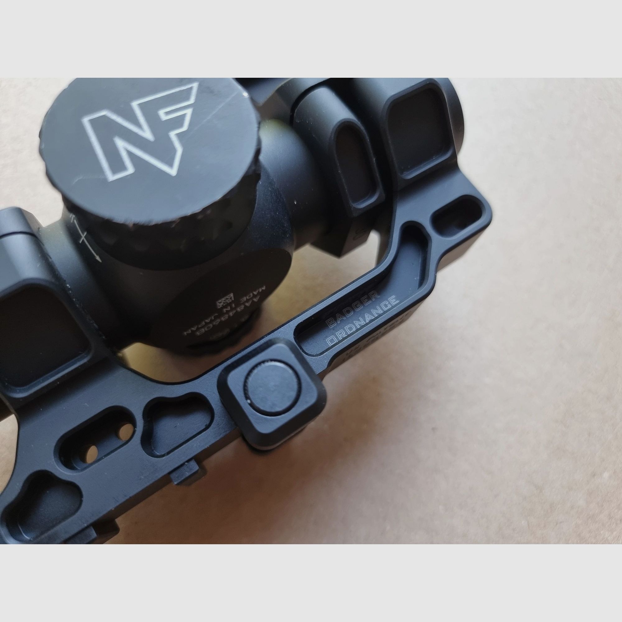 Nachtkraft NX8 1-8x24 MRAD + Eotech EFLX + Badger Ordnance C1 - OPTIEK COMPLEETSET !