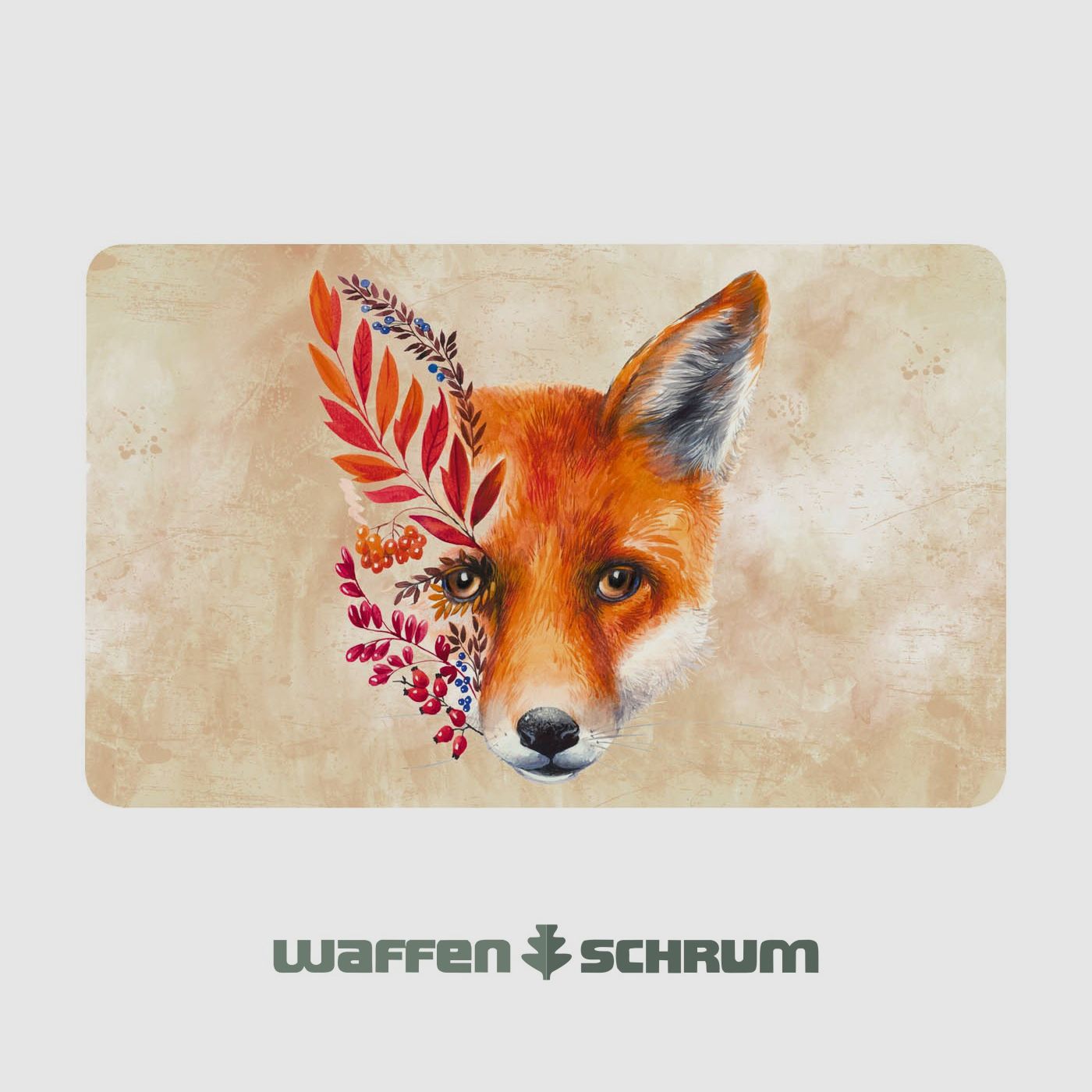 Fritzmann Frühstücksbrettchen Fuchs