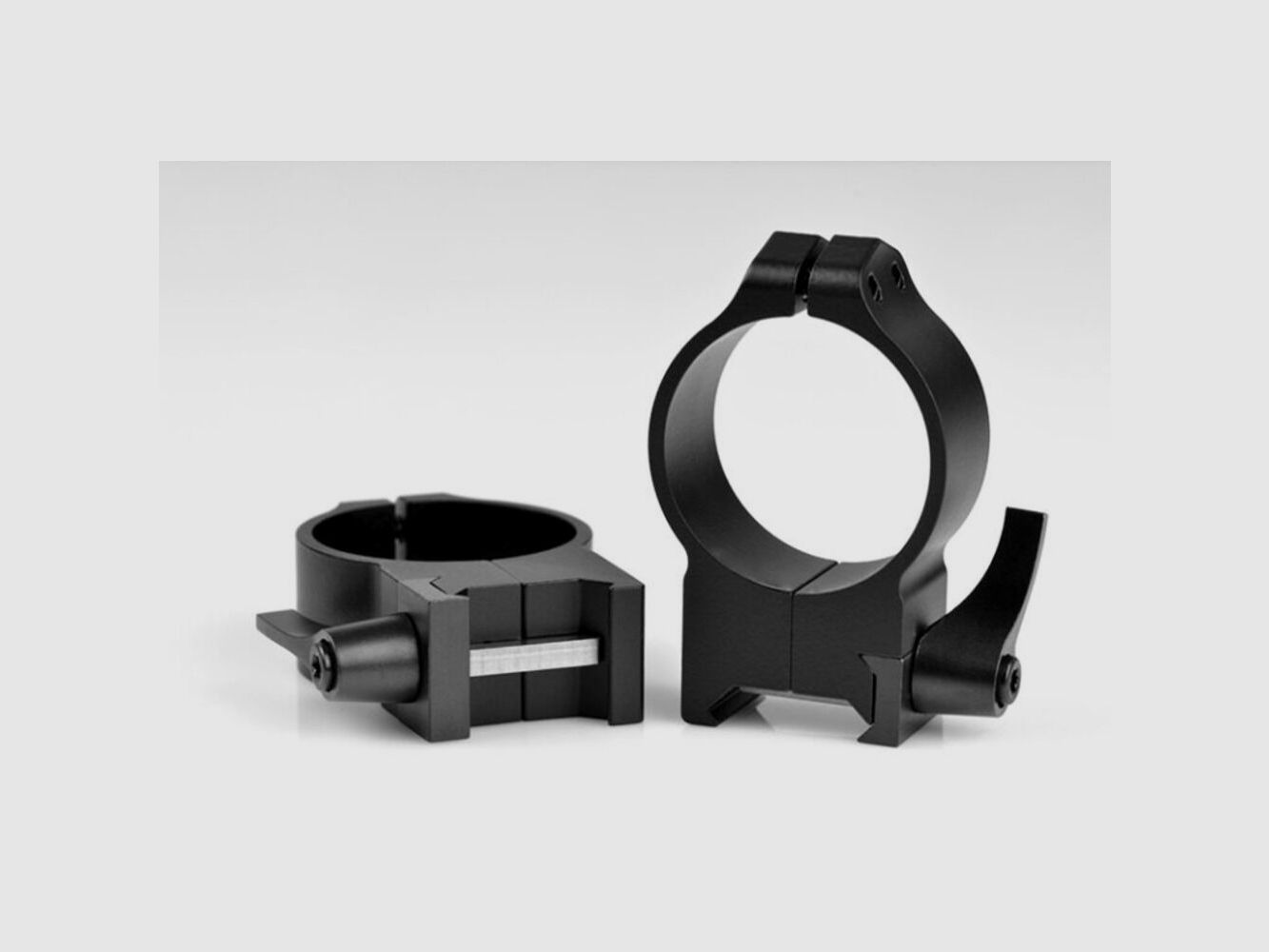 Warne QD Stahl Ringe - 34mm Weaver High 13,3 mm (222LM)