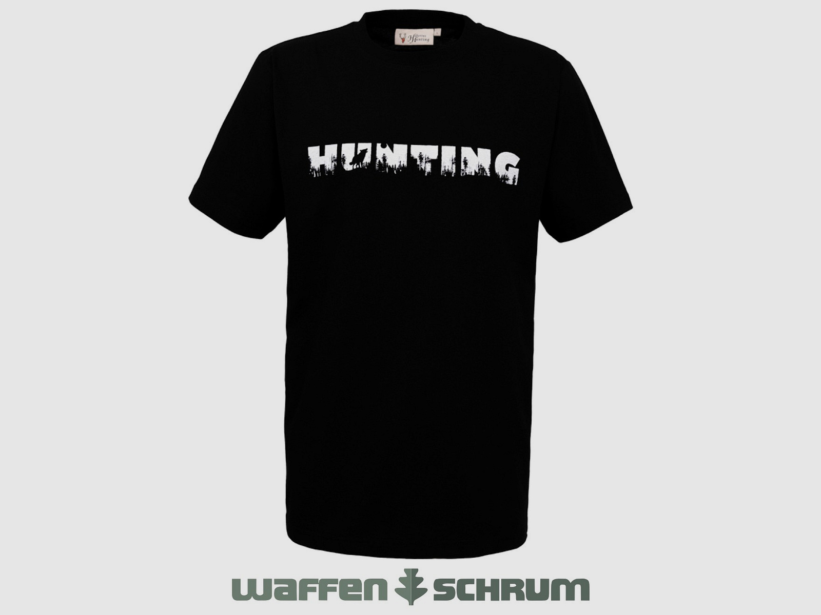 Hubertus T-Shirt Caccia Nero