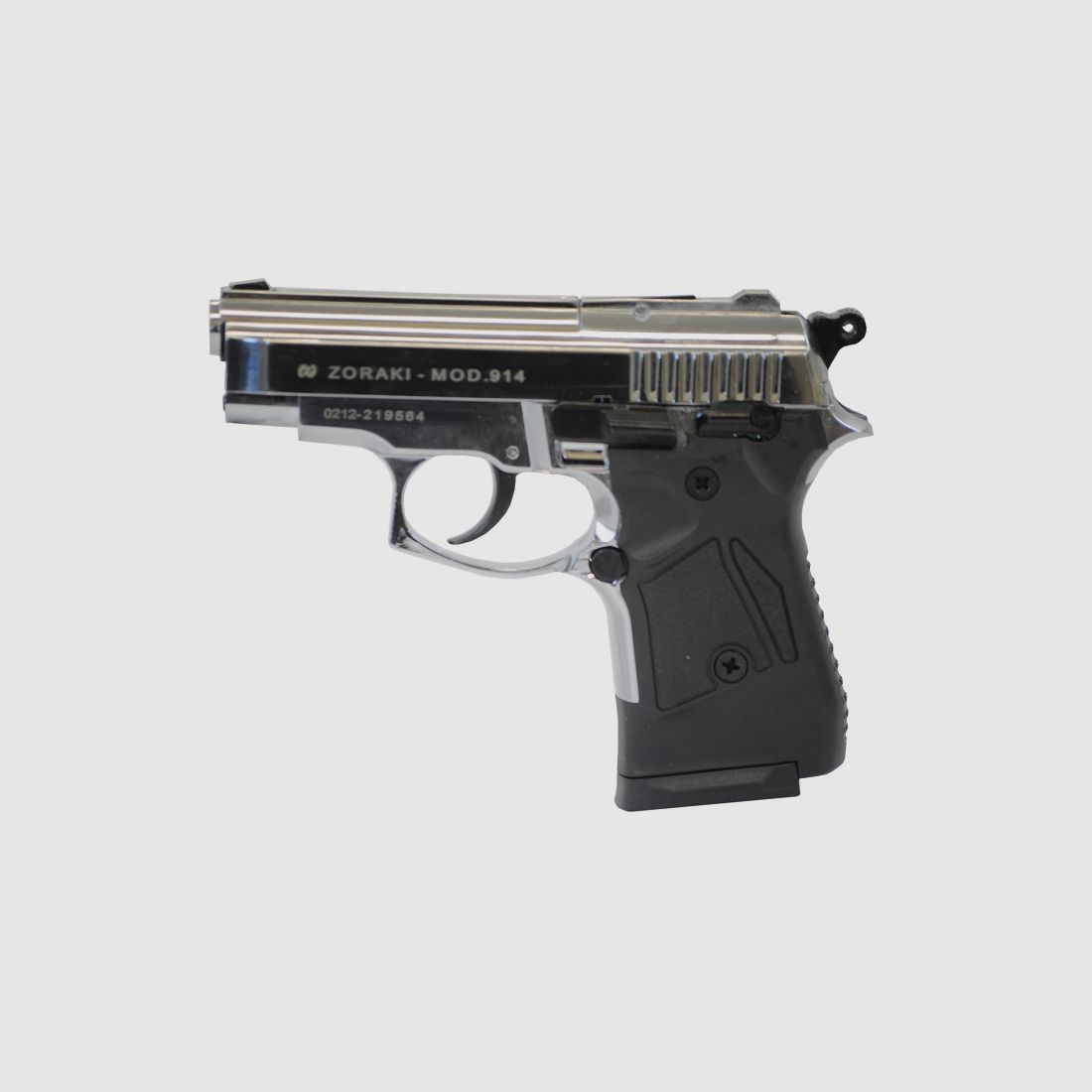 ESC Zoraki 914 chrome 9mm PAK gas and signal weapons