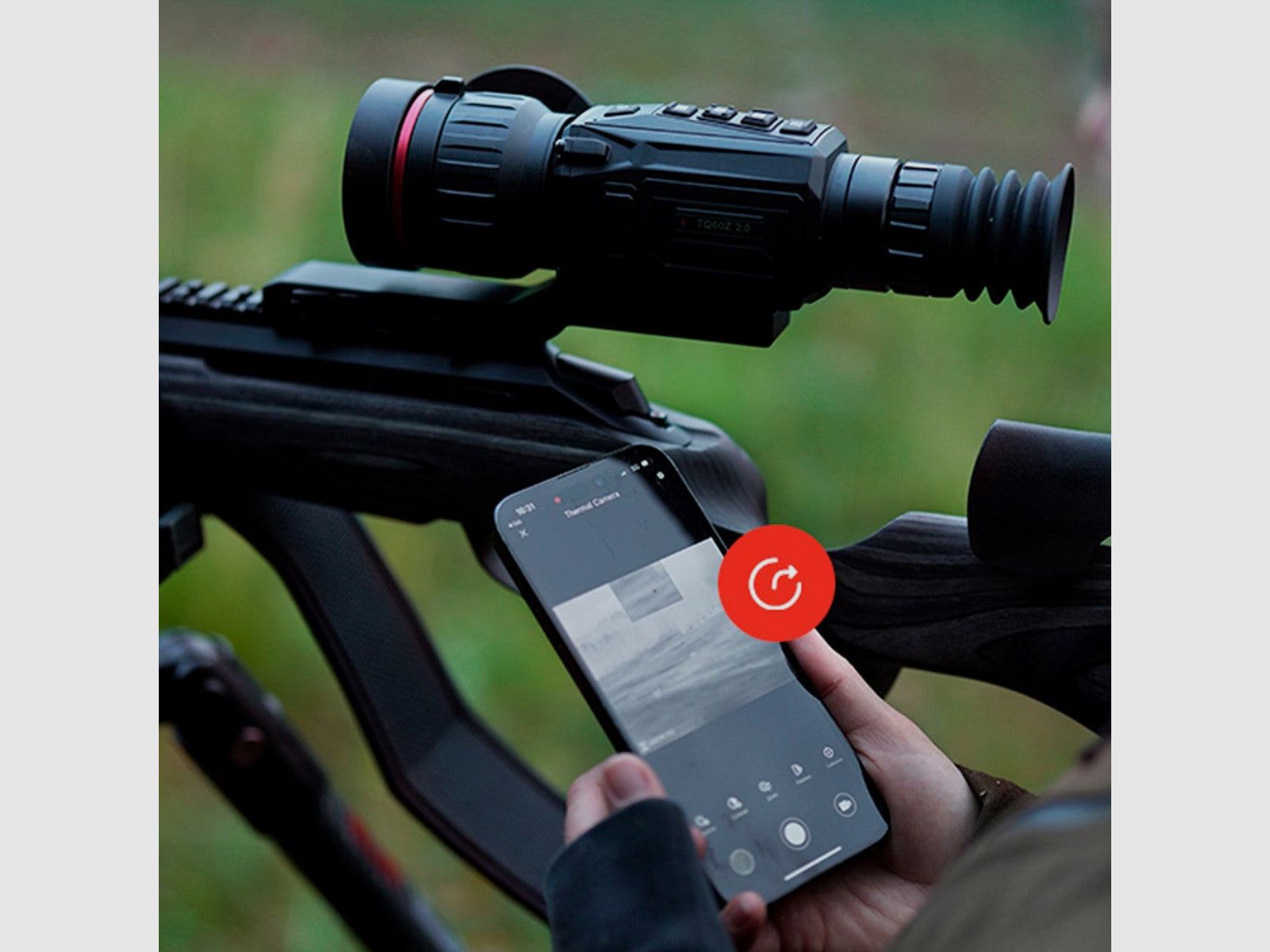 Wärmebildzielfernrohr HIKMICRO Thunder TH50Z 2.0 mit optischem Zoom, Bild 8 von 10