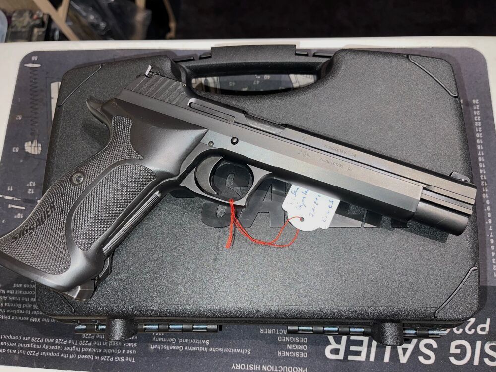 Sig Sauer P210 Supertarget (ALL BLACK - Made in Germany)