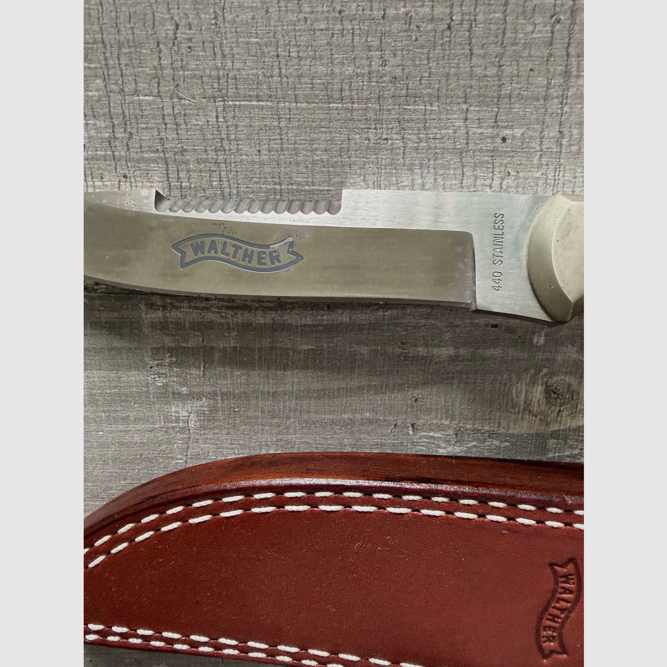 Walther Vintage cuchillo de caza, imagen 3 de 3