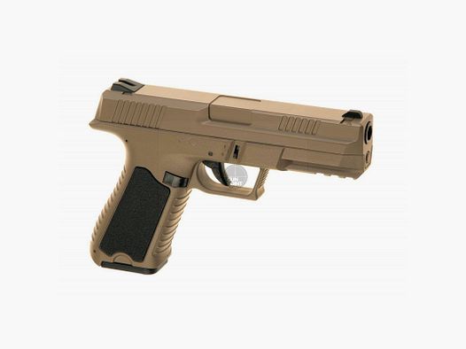 Softair - Pistola - Cyma CM127 AEP-Tan - da 14 anni, sotto 0,5 Joule