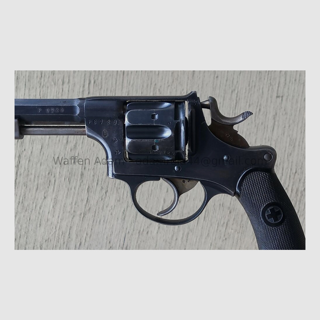 W+F Bern Revolver 1882 Schweizer Armee