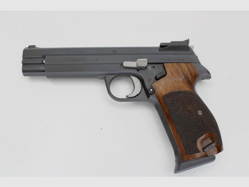 Pistole SigSauer P210-6 HF Kal. 9mm Luger inkl Tasche #:15847 Pfandversteigerung 17.7.25