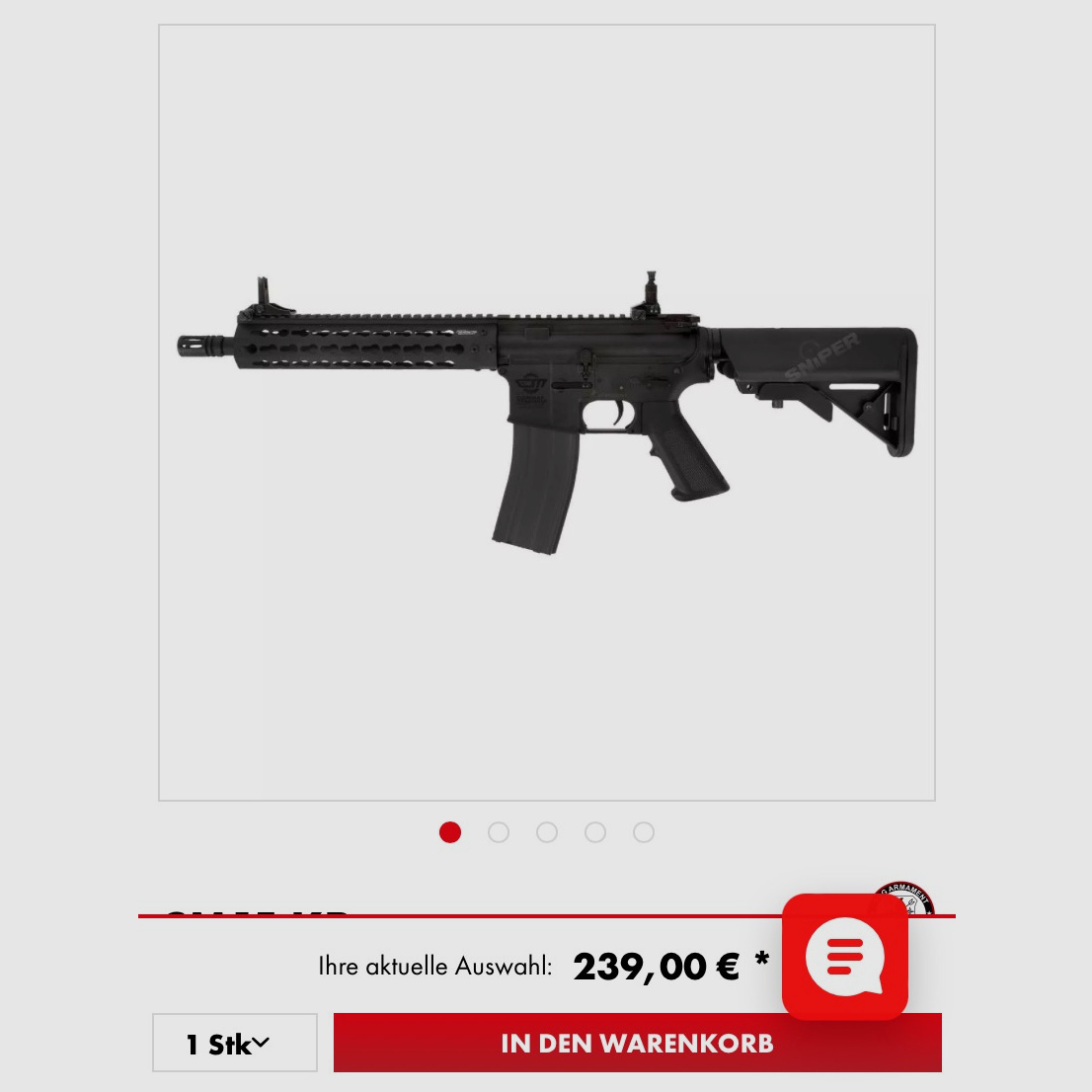 G&G Cm15 lpr carbine COSTUM