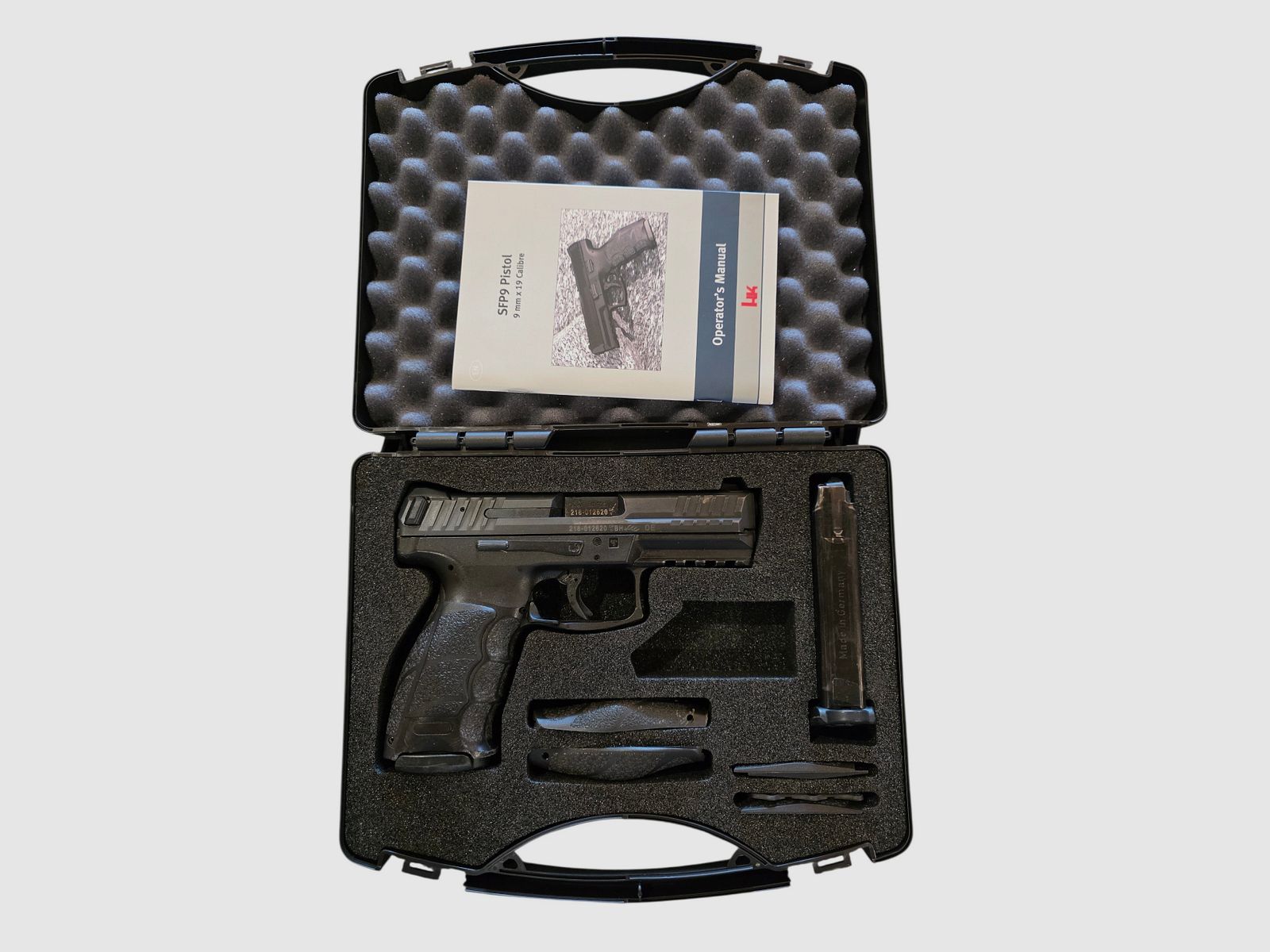 Pack Pistolet HK Modèle SFP9 cal.9×19 Occasion + 1000 munitions 9×19 Winchester, image 2 sur 3