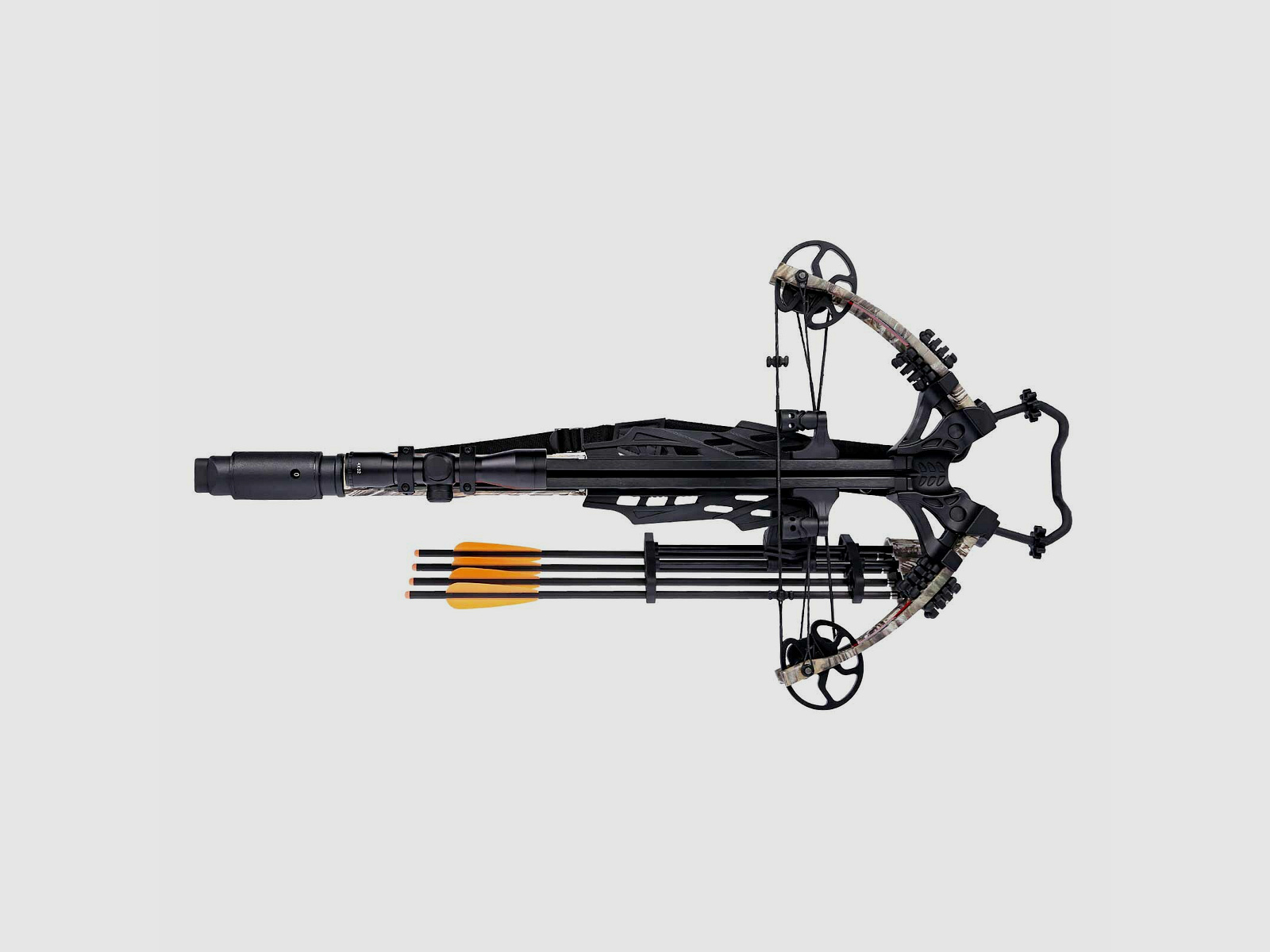 SET Compoundarmbrust Man Kung Kraken XB58 Forest Camo 200 lbs (P18)