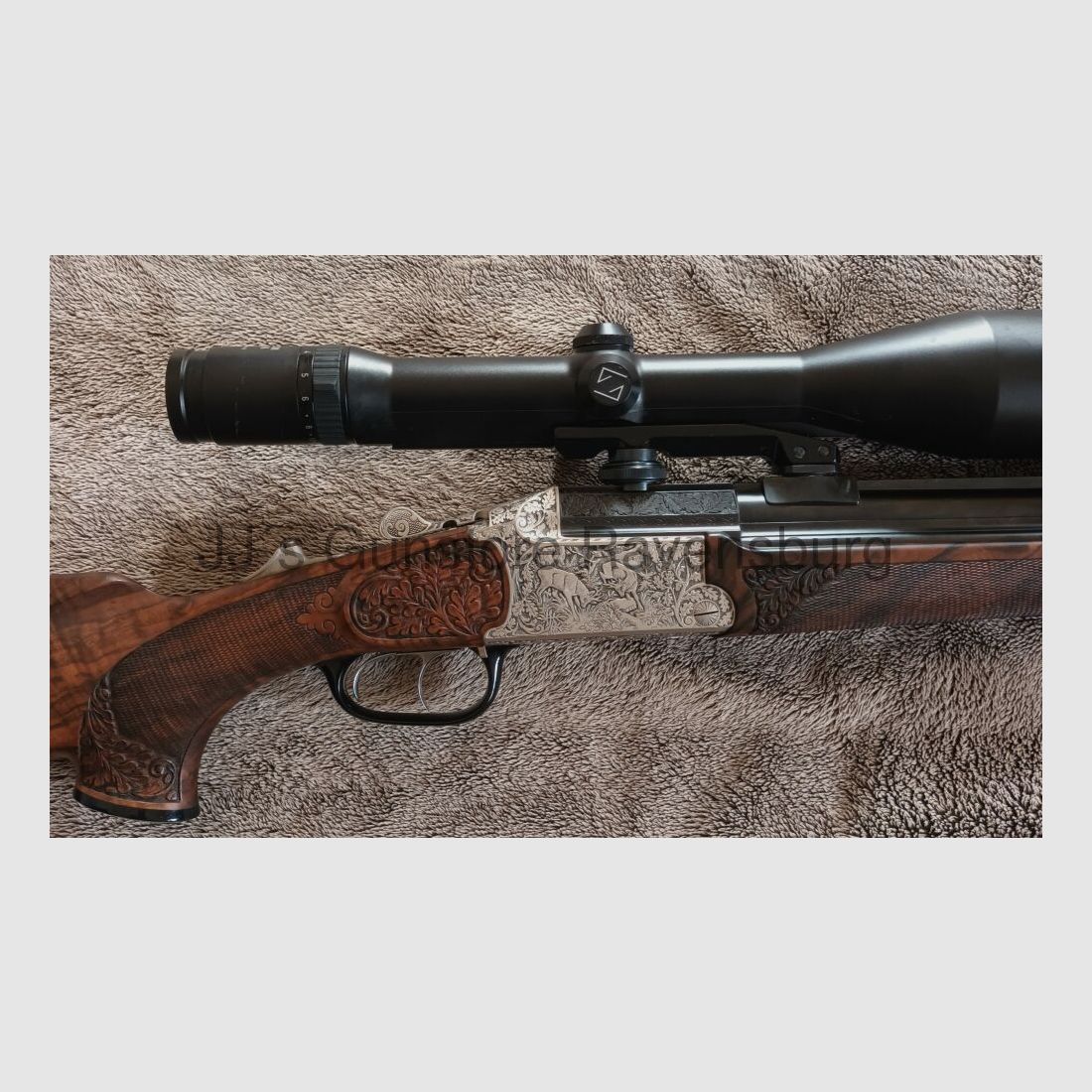Blaser double rifle - 7x57R 12/70