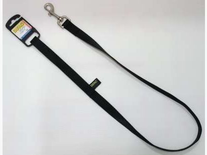 Laisse nylon noire