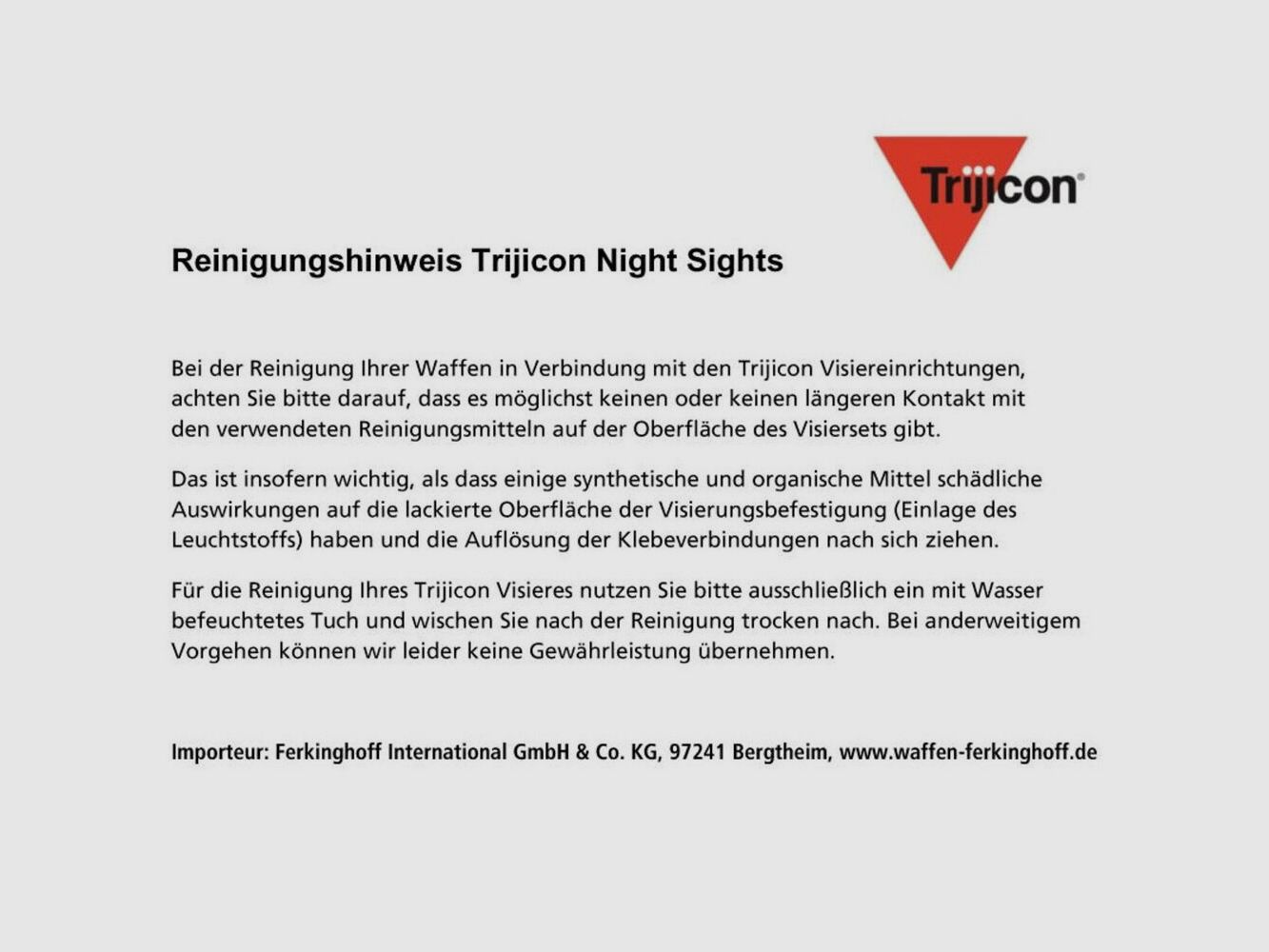 Trijicon N-Visier B&T Grün/Grün H&K USP-C