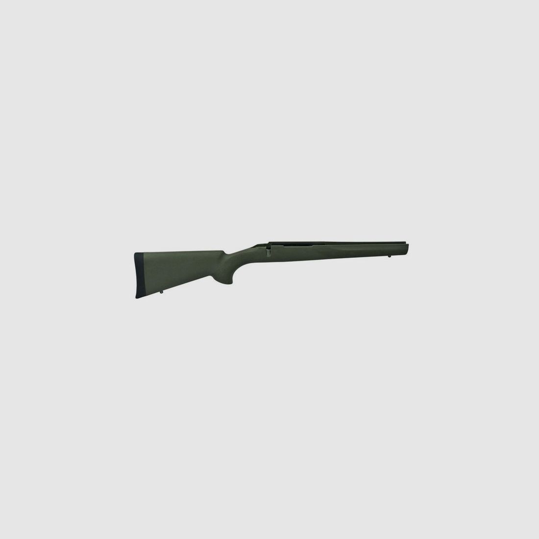 Hogue stock Howa standard barrel GREEN long action with pillar bedding