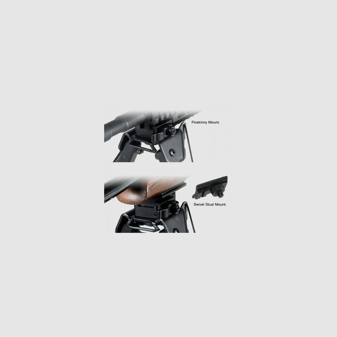 UTG Super Duty Bipod QD 6" – 8.5", immagine 2 di 4