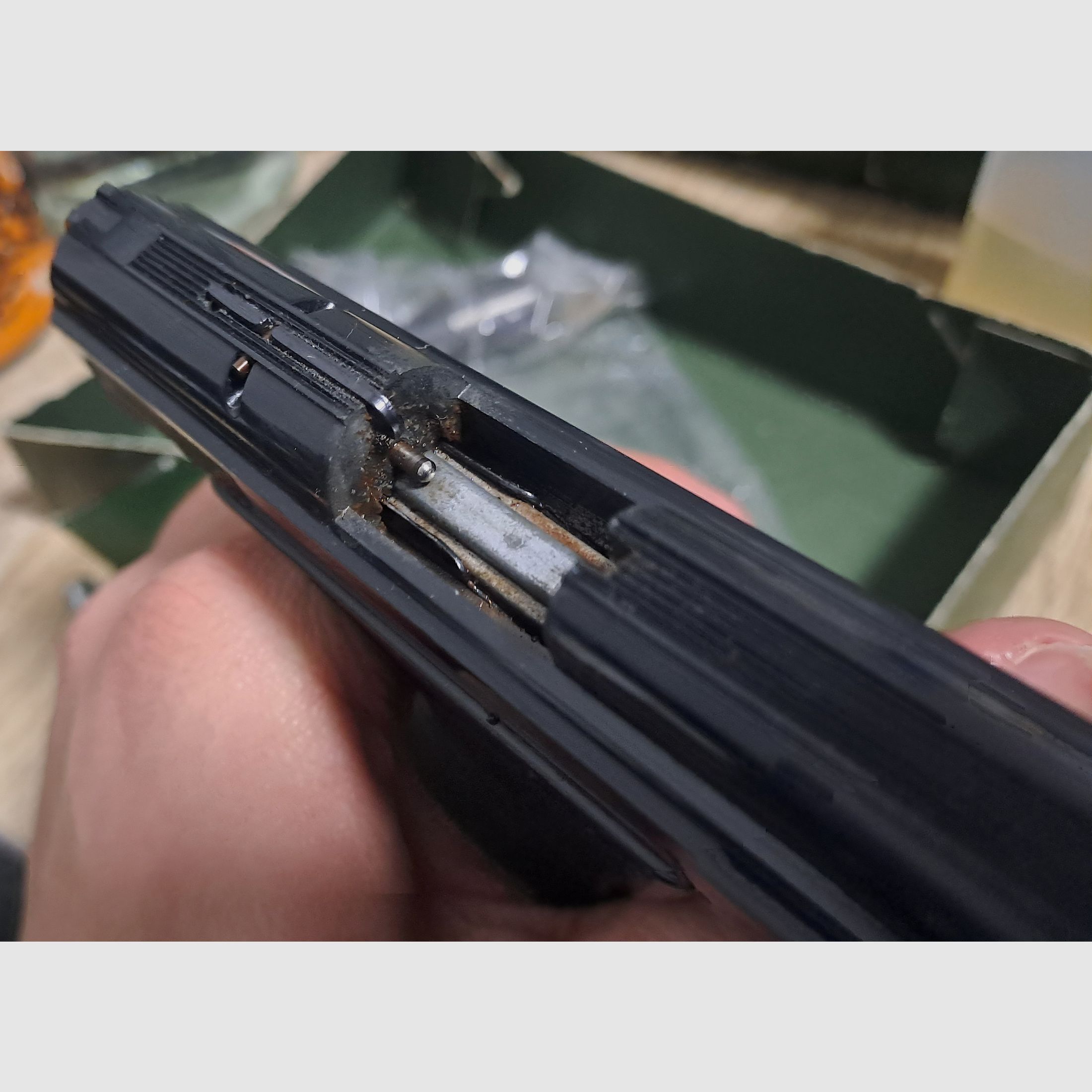 Reck Protector G5 in caliber 8 mm blank/ PTB 387 with packaging!