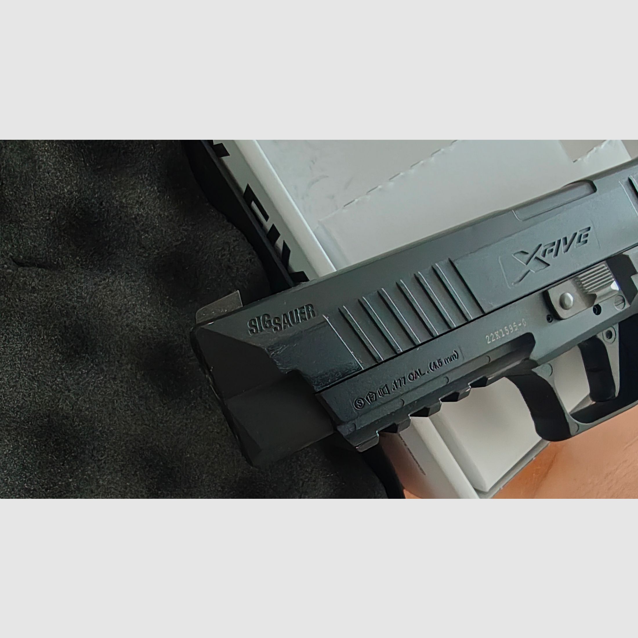 SIG SAUER P 320 X-Five BlowBack CO2 pistolet 4,5 mm